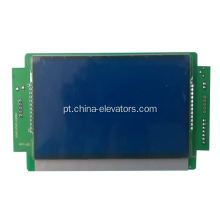 KM51104209G01 Placa de exibição LCD azul para elevadores Kone